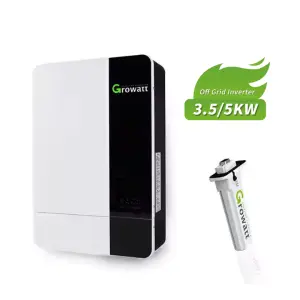 Growatt Spf5000Es Off Grid Solar Inverter 5Kw Single Phase Off Grid Inverter for Home Solar Power System