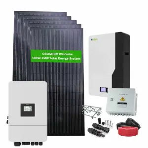 Off/On Grid 8KW Complete Solar Panel Energy System Hybrid Inverter 8KVA Solar Home Power System