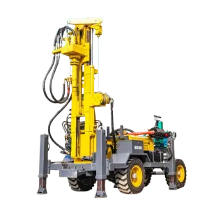 2025 Hengwang 200m 300m Depth Fully Automatic Wheels Hydraulic Water Well Drilling Machines for Core Dring