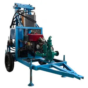 - 40m Maximum Drilling Deep Drilling Car Artesian Well Drilling Rig