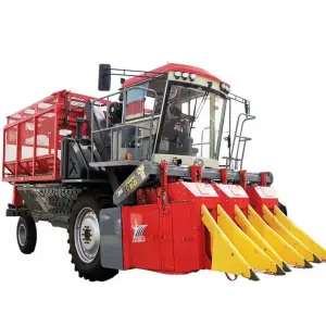 Cotton Harvester Picker Machine 4MZD3 Mini Combine Harvester 260HP 3 Rows Harvesters