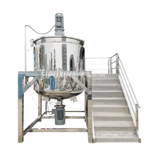 Electric Heating Agitator Mixer Machine for Liquid Soap/Shampoo/Drink/Chocolate Making for Cosmetic & Toothpaste Patterns