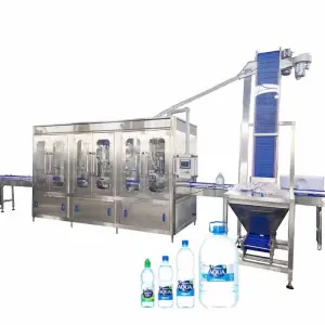 Water Filling Project for Pure and Mineral Water Water Making Machine Beverage Filling Line