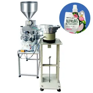 Automatic Doypack Pouch Yogurt Filling Machine Liquid Sachet Pouch Packing Machines Liquid Automatic Filling Machine for Bag