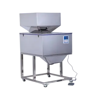 F-9999 Big quantitation granules 100-9999g powder 5000g filling machine with foot pedal