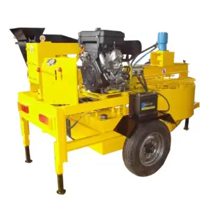 M7MI Hydraulic Clay Brick Machine Diesel Engine Interlocking Block Making Machine