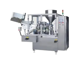 Automatic Plastic Tube Filling and Sealing Machine for Food, Cosmetic, and Medicine Cream