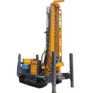 600m Steel Crawler Mounted Water Well Drilling Rig Machine