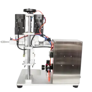 Semi Automatic Screw Dropper Bottle Capping Screwing Machine Plastic Bottle Cap Tightener