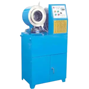 Hydraulic hose crimping machine