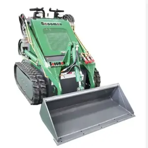 hy380 mini track Crawler Tracked Skid Steer Loader with auger bit