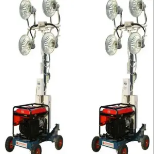 Movable Automatic Lifting Railroad Construction Lighting Equipment - Mobile Lighting Truck