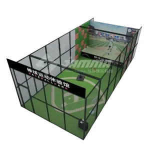 Baseball Training Equipment Automatic System Equipment Hologram Projector Interactive Indoor Game Sport Center