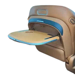 Luxury Van Electric Table Organizer With Holder Tray Table Car Back Seat Folding Table