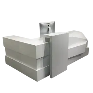 Solid Surface Reception Desk