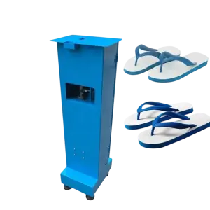 Pneumatic Strap Fixing Machine For Small Scale Shoes
