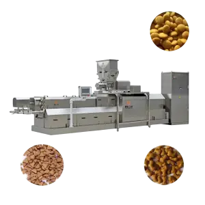 100-150kg/h Automatic Industrial Dog Food Extrusion Machine: Pet Food Processing Equipment