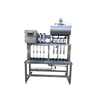 semi auto beer bottle filling and capping machine for Brewery