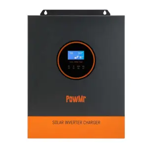 PowMr 5KW 48V Single Phase Ssolar Inverter 120V AC Output Solar Inverter Charger for Off Grid Solar System