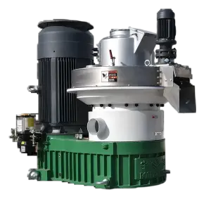 "High-Capacity Biomass Pellet Machine Mill: 1-4 t per h Wood Sawdust Pelletizer"