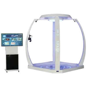 UFO space VR Virtual Reality Interaction with VR Headset 360 Degree VR Glasses