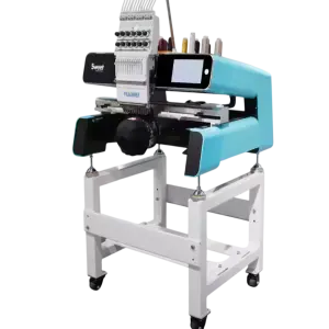 Single Head 12 15 Needles Embroidery Machine For Hats