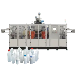 HTSll3L Fully Automatic CE Certificated Extrusion milk Bottle Blow Molding Machine