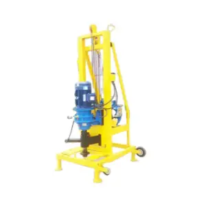 CSDRILL 100m Deep Portable Electric Hydraulic Water Well Drilling Rig Borehole Drilling Machine