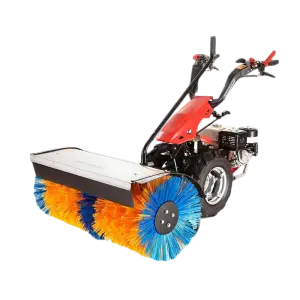 Diesel-Powered Walk-Behind Small Snow Plow: