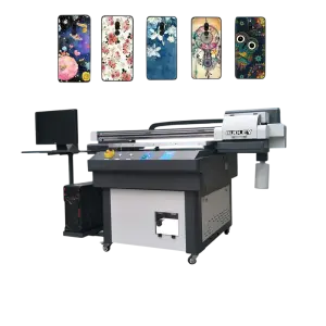 High resolution UV printer 90cm*60cm metal printing machine