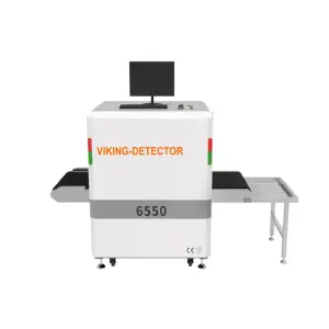CCTV Camera Security System X-ray Baggage Scanner with AI Detection