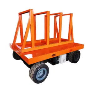 Stone Machinery Granite Transport Wireless Remote Control Cart 10T for Moving Bundle Slabs Warehouse