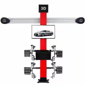 Xinjintuo mobile Automatic computerized manual Four positioning automotive aligner Equipment 3d full set Wheel Alignment machine