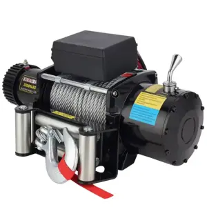 12v Electric 22000lbs Winch for Heavy Duty with Wireless Remote Control