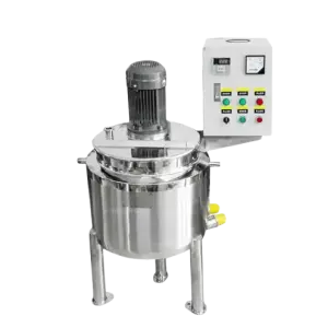 SS304 316L Body Lotion Shampoo Homogenizing tank Liquid Soap Detergent Making Machine Perfume Cosmetic Machines