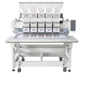 Embroidery Machine 1/2/4 Head Embroidery Sewing Machine for Flat/Logos/3D Embroidery