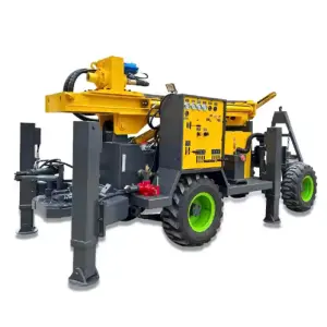 BDM-200 Easy to Operate Trailer Type 200m Drilling Depth Water Well Drilling Rig