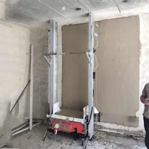 Automatic Stucco Wall Plastering Rendering Machine  220v Construction Rendering Machine