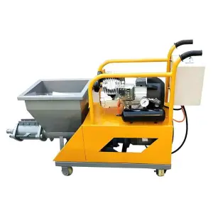 Automatic Electric Wall Concrete Cement Plastering Mortar Plaster Spraying Machine 220v 380v Concrete Pump
