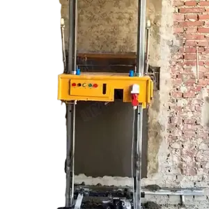 Gypsum Robot Automatic Wall Screeding Plaster Finishing Render Mortar Spray Machine   for Cement