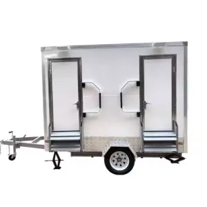 Cabin Mobile Soundproof Style Needs Shower Houses Washroom Event Portable Bathroom Shower and Toilet Restroom Trailer