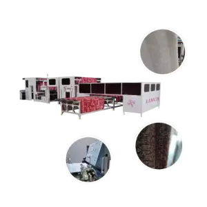 Lihua Fully Automatic Industrial Machinery for Home Textiles  Longitudinal Sewing Machine for Towels Blankets Core Motor