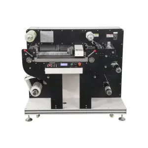 Automatic Laser Label Stickers Paper Roll Die Paper Sticker Die Cutting Machine Roll Label Cutter Label Die Cutter Machine VR320