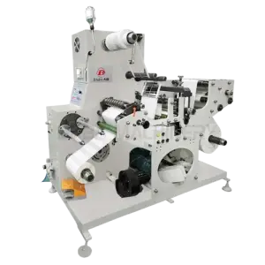 Automatic Blank Sticker Label Roll to Roll Paper Rotary Die Cutting Machine