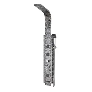 Modern Bathroom 304 Stainless Steel Wall Mounted Multifunctional Waterfall Smart Bath Set Shower Panel