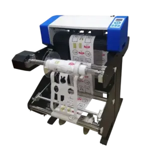 Bascocut Automatic Paper Processing Die Cutting Machine /Roll to Roll Vinyl Label Cutter