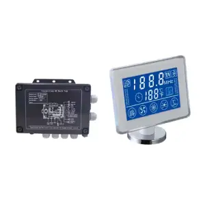 Bluetooth Underwater Light Waterfall Shower Constant Temperature BP-12 Massage Bathtub Touch Screen Controller TV Panel Box