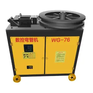 CNC 26mm Metale Alloy Pipe Bender 2.0mm Thickness Square Tube Bending Machine