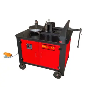 Bar Bender WG76 Tube Bending Machine/pipe Bender 76mm Aluminum Profile Bending Machine 10-26mm