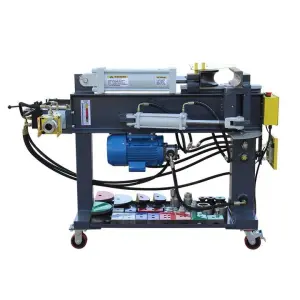 HTB-2000 TTMC Hydraulic Tube Bender Exhaust Pipe Bender 10 Ton Pressure Pipe Bending Machine